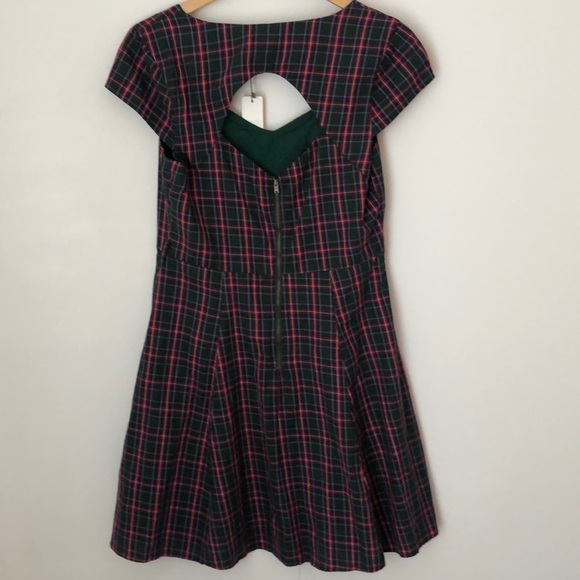 Sunny Girl Plaid Holiday Dress - Picture 3 of 5